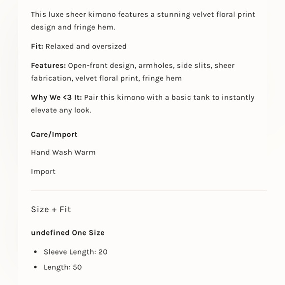 Free People Nightbird Burnout Kimono In Black Combo OS - Picture 4 of 12